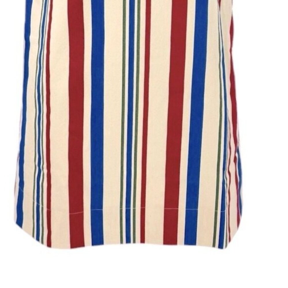Pomander Place | NEW Americana Stripe Kira V-neckline Mini Dress Size M - Picture 7 of 12